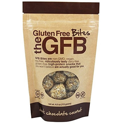 The Gluten Free Bar Protein Bites Dark Chocolate Coconut 4 oz - Vegan