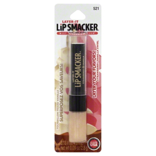 Bonne Bell Lip Smacker Layer It Strawberry Vanilla Swirl