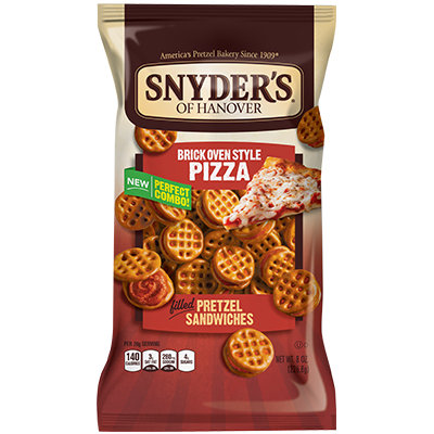 Synder's Of Hanover Brick Oven Style Pizza Pretzel Sandwiches