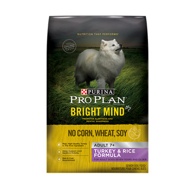 PRO PLAN® BRIGHT MIND™ ADULT 7+ Turkey & Rice Formula