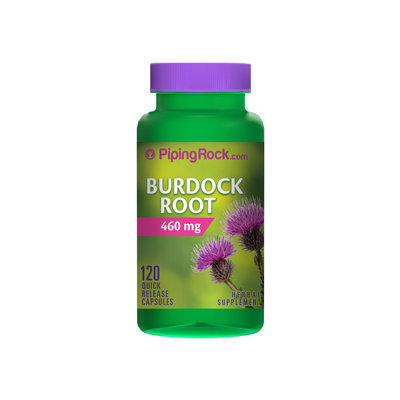 Piping Rock Burdock Root 460mg 120 Capsules
