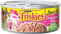 Friskies® Senior Diet Classic Pate Salmon Dinner in Sauce Cat Food