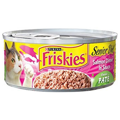 Friskies® Senior Diet Classic Pate Salmon Dinner in Sauce Cat Food