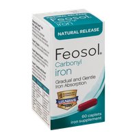 Feosol Carbonyl Iron Natural Release Iron Supplement - 60 CT