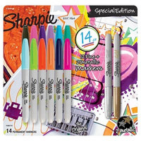 Sharpie® Special Edition Permanent Markers, Fine/Metallic Tip, 14ct - Multicolor Ink