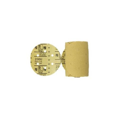 3M Abrasive 405-051144-86478 Disc Roll Gold, 6 in - 4 Rolls Per Case