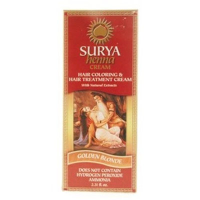 Surya Henna Golden Blonde Cream - 2.31 Oz