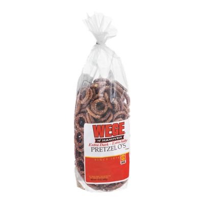 Wege Of Hanover Pretzel O's Extra Dark - Extra Salty