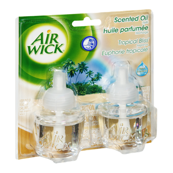 Air Wick Tropical Bliss Scented Oil Refill 2 CT Reviews 2019