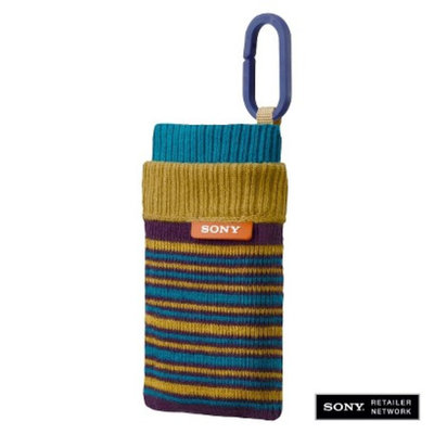 Sony Sock Style Camera Case - Blue (LCSCSZ/L)