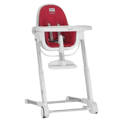Inglesina Zuma Highchair - White/Red