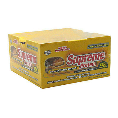 Supreme Protein Peanut Butter Crunch Protein Bars