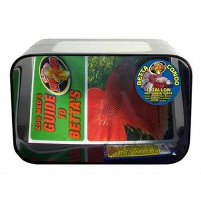 Zoo Med Betta Condo 1 Gallon Rectanular Black
