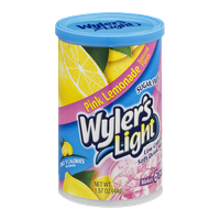 Wyler's Light Sugar Free Low Calorie Soft Drink Pink Lemonade