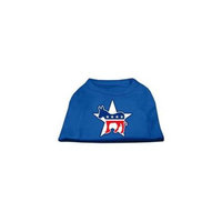 Ahi Democrat Screen Print Shirts Blue Lg (14)