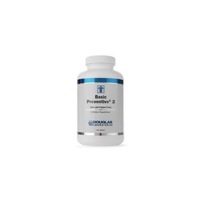 Basic Preventive 2 - Iron & Copper Free Douglas Laboratories 180 Tabs