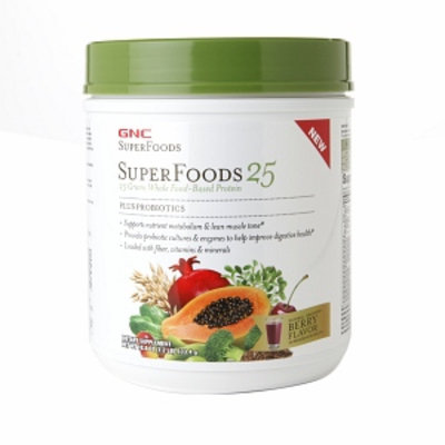 GNC SuperFoods 25 Plus Probiotics, Berry, 1.2 lbs