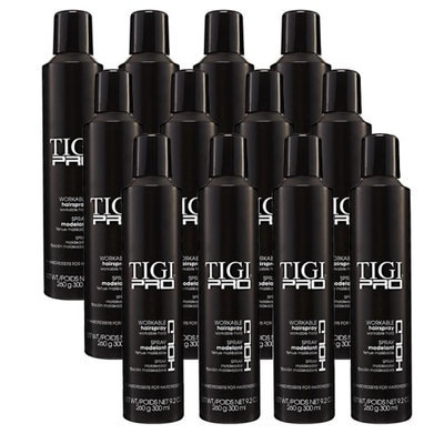 (12) TIGI PRO Workable Hairsprays / 9.2 oz