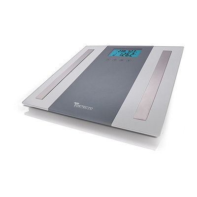 Detecto Glass LCD Digital 5 in 1 Body Composition Scale
