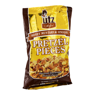 Utz Pretzel Pieces Honey Mustard & Onion