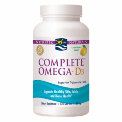 Nordic Naturals Complete Omega 3-6-9-D 1000mg Soft Gels
