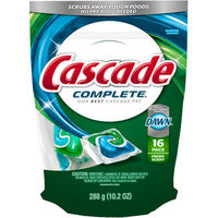 Cascade Complete Pacs Fresh Scent Dishwasher Detergent