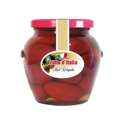 Frutto d'Italia Red Cerignola Olives - 13 oz