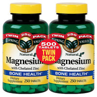 Spring Valley Magnesium With Chelated Zinc