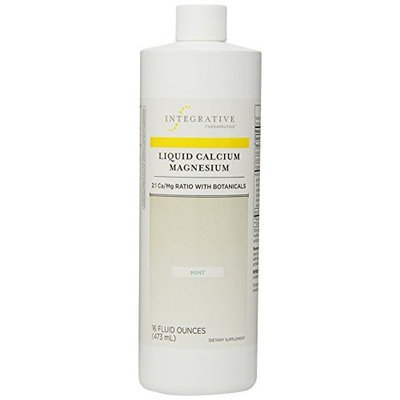 Integrative Therapeutic's Integrative Therapeutics Liquid Calcium/Magnesium, Mint Flavored, 16 Fl. Ozs.