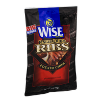 Wise Finger Lick'n Ribs Potato Chips