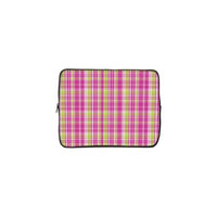 Designer Sleeves 10GS2P-PGP 10 inch Tablet & Ipad Case - Pink & Green Plaid