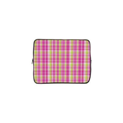 Designer Sleeves 10GS2P-PGP 10 inch Tablet & Ipad Case - Pink & Green Plaid
