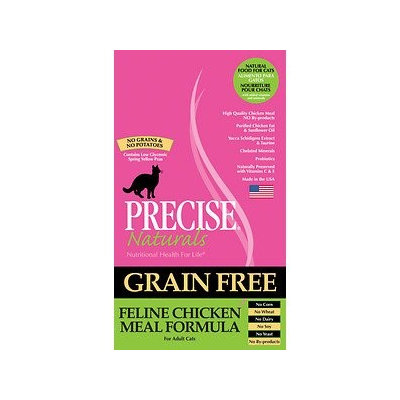 Precise Pet 726406 Precise Natural Cat Grain Free Chicken 5-3 Pack of 5