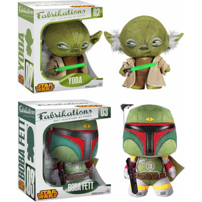Funko Star Wars Fabrikations 2-Pack, Yoda and Boba Fett