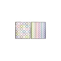 Carolina Pad Paper Carolina Pad 22461 Vinyl Pocket Ring Binder Pattern Play 2 Pocket 1in Multi