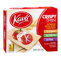 Kavli Whole Grain Crispbread Crispy Thin All Natural