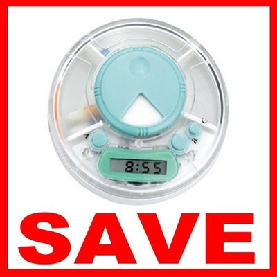 Timer Pill Holder Alarm Pillbox 3 Slots Box Medicine Tablet Portable Case New !!