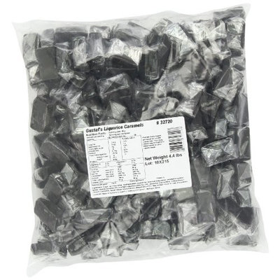 Gustaf's Dutch Licorice, Caramels, 4.4-Pound Bag