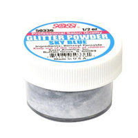 1/2 Ounce Sly Blue - Glitter Acrylic Powder by Sassi for Beautiful Nails