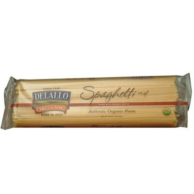 DeLallo Organic Spaghetti #4, 16-Ounce Units (Pack of 16)