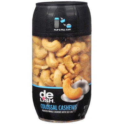 Good & Delish Colossal Cashews, Roasted, 9 oz