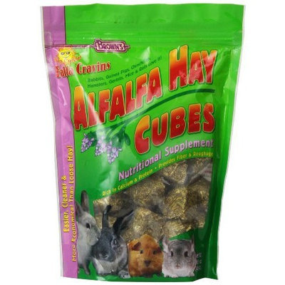 Fm Browns F.M. Brown's Falfa Cravins Treats, 16-Ounce, Alfalfa Cubes Treat