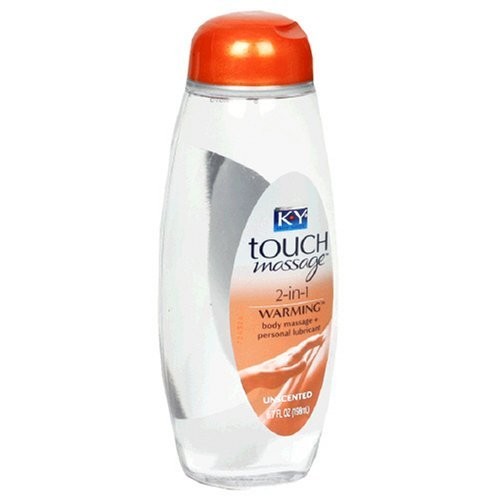 K-Y Touch Massage Body Massage Plus Personal Lubricant, 2-in-1 Warming ,  6.7 fl oz (198 ml)