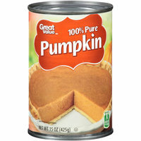 Great Value 100% Pure Pumpkin