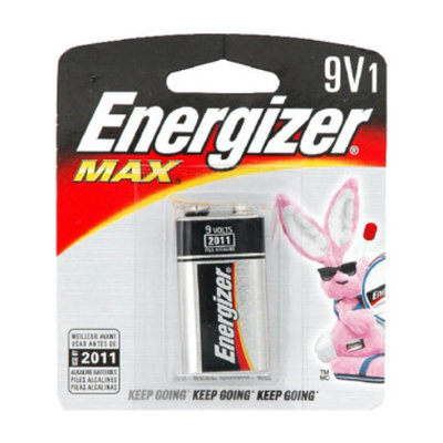 Energizer Max 9V Alkaline 1pk