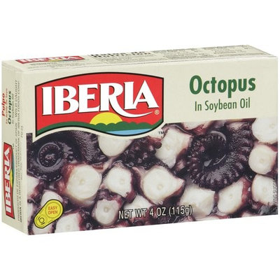 Iberia Octopus In Soybean Oil, 4 oz