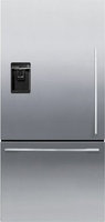 Fisher & Paykel Fisher Paykel RF170WDLUX5 17.0 Cu. Ft. Stainless Steel Counter Depth Bottom Freezer Refrigerator - Energy Star - Left Hinge