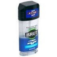 Brut Anti-perspirant, Clear Gel, Active Sport, 3 Ounces