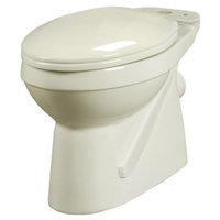 Bathroom Anywhere 38722 Macerating Elongated Toilet Bowl, Bone