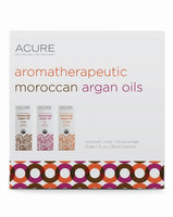 Aromatherapeutic Argan Trio Set Acure Organics 3 -1 oz Bottles Kit